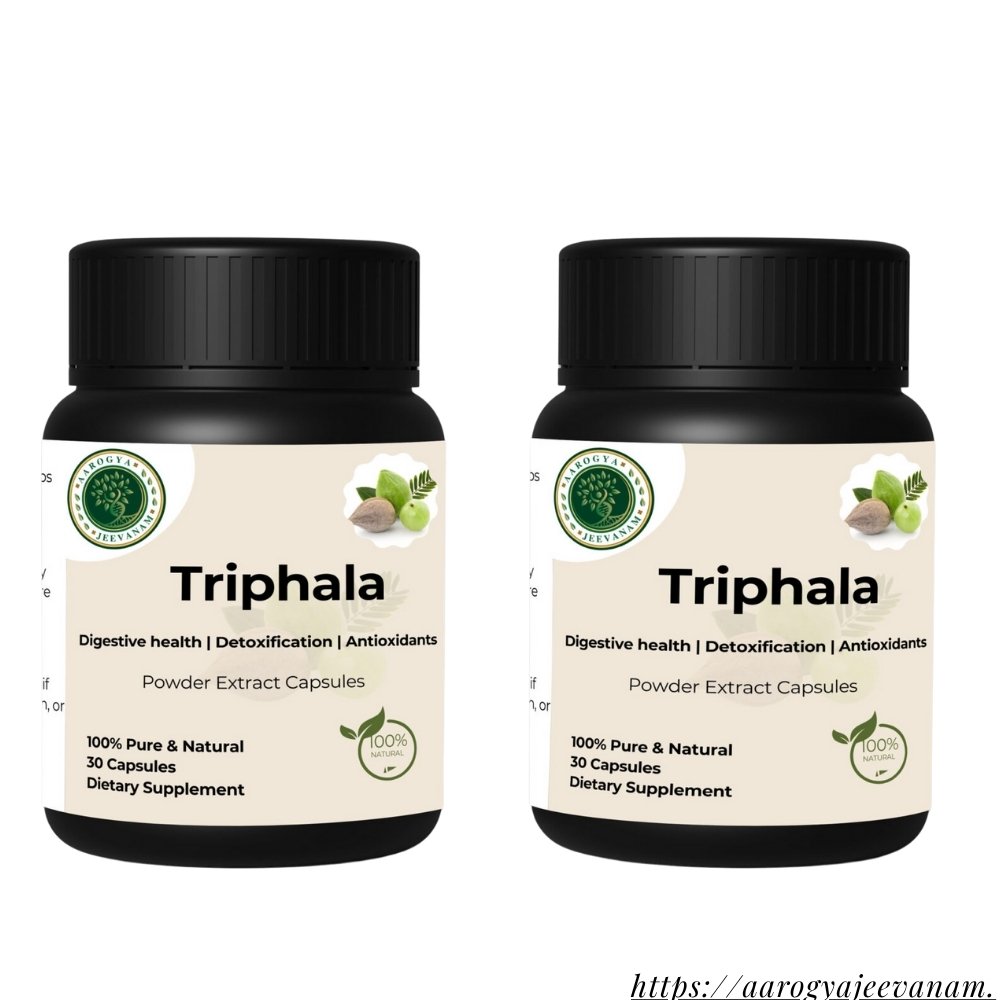 Triphala Extract Capsules - Digestive Health Triphala Extract Capsules - Digestive Health