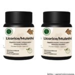 Licorice/Mulethi Extract Capsules – Respiratory & Digestive Support